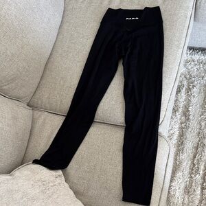 RAPID Black Leggings size small, never worn